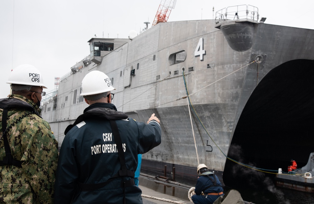 FLEET ACTIVITIES YOKOSUKA DRY DOCK OPERATIONS