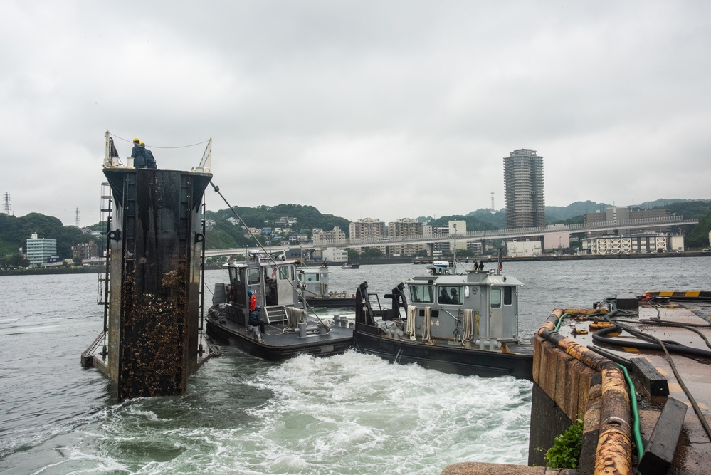 FLEET ACTIVITIES YOKOSUKA DRY DOCK OPERATIONS