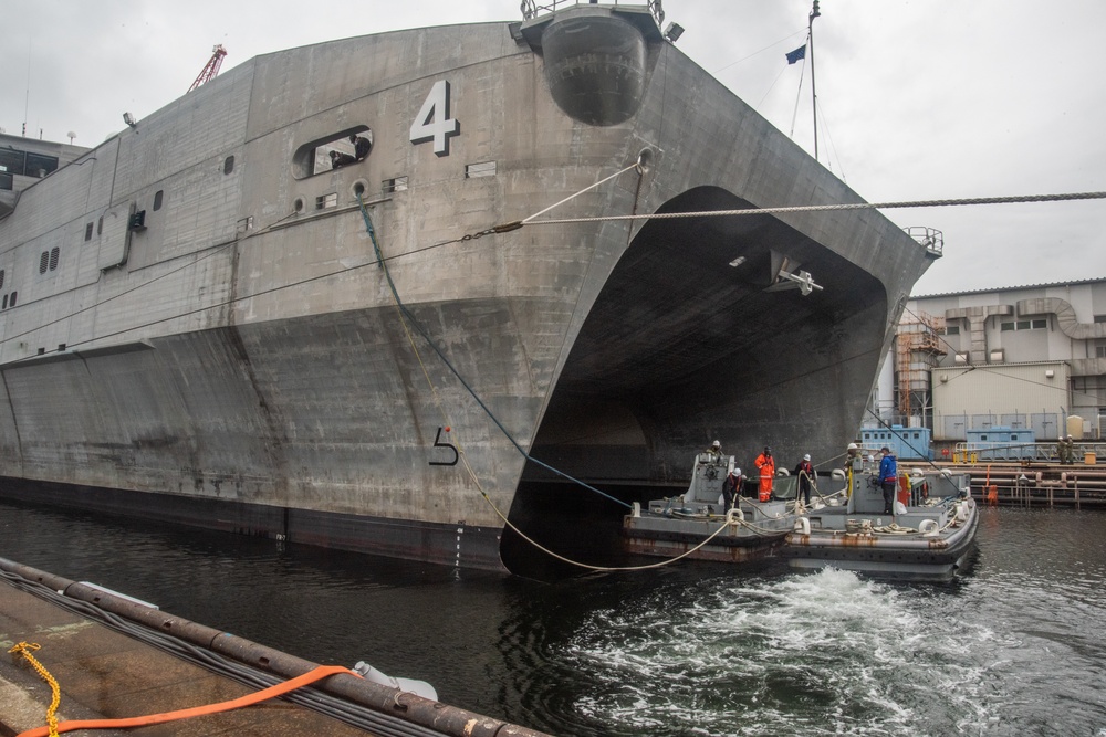 FLEET ACTIVITIES YOKOSUKA DRY DOCK OPERATIONS