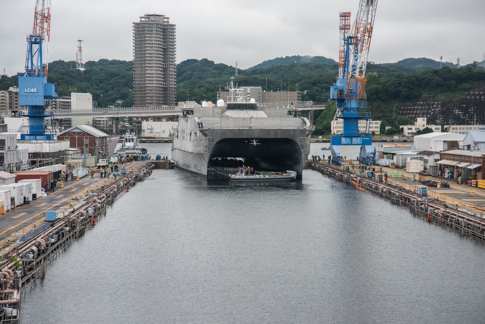 FLEET ACTIVITIES YOKOSUKA DRY DOCK OPERATIONS