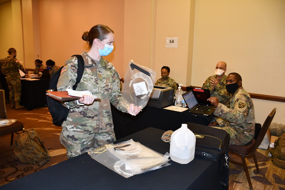 7454th Urban Augmentation Medical Task Force - pre-mobilization activities