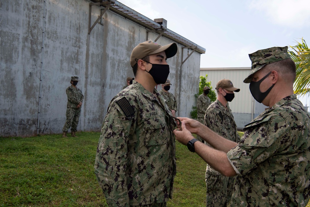 Diego Garcia Frocking Ceremony