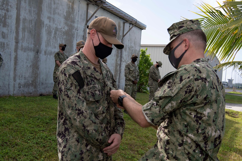 Diego Garcia Frocking Ceremony