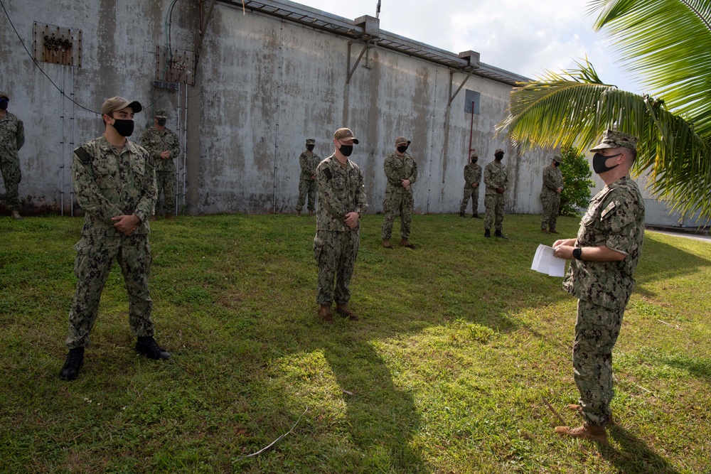 Diego Garcia Frocking Ceremony
