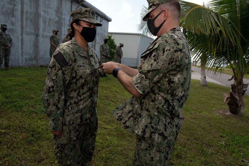 Diego Garcia Frocking Ceremony