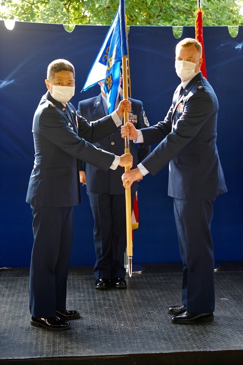 717th Air Base Squadron changes command