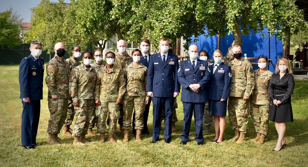 717th Air Base Squadron changes command