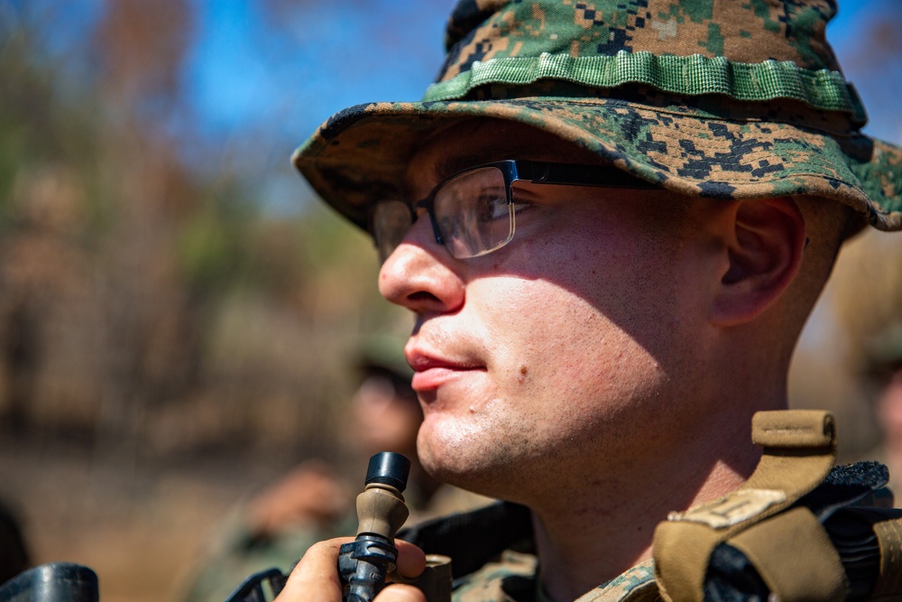Engineer platoon conducts M203 range