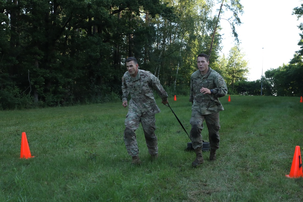 1/2CR War Eagles conduct rigorous fitness training