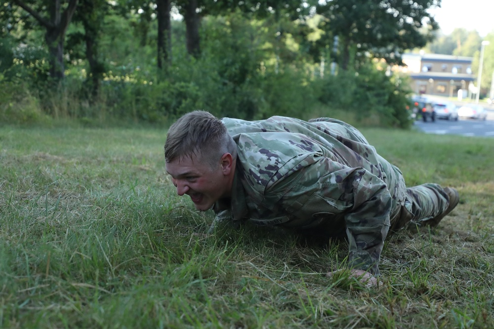 1/2CR War Eagles conduct rigorous fitness training