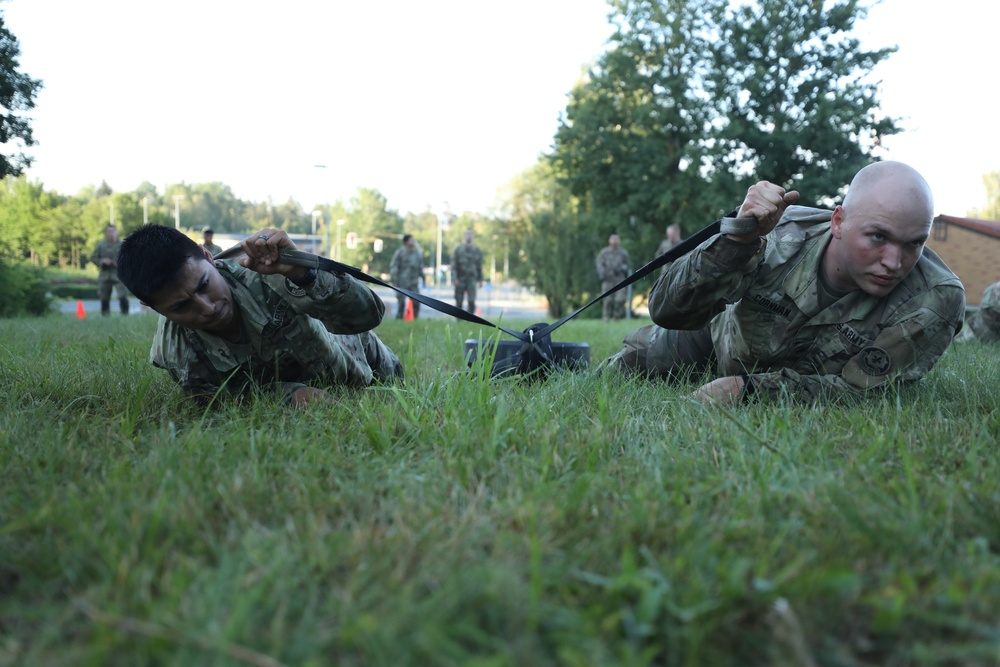 1/2CR War Eagles conduct rigorous fitness training