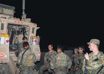 CJTF Soldiers support live-fire exercise at Al Asad Air Base