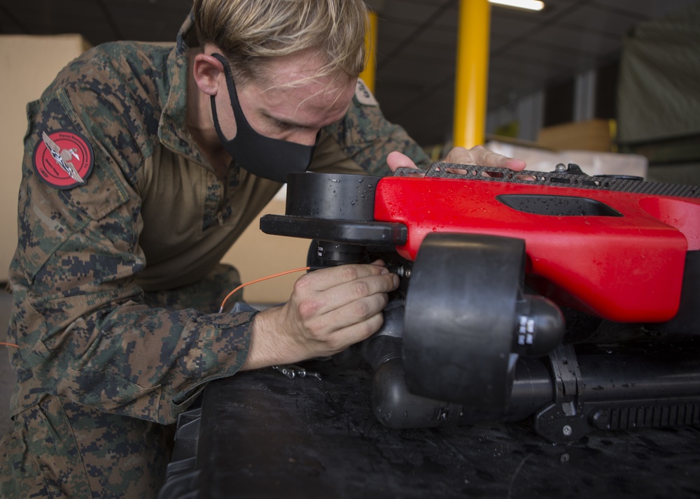 Release the Fusion | EOD Marines with TF KM20 practice using an SRS Fusion