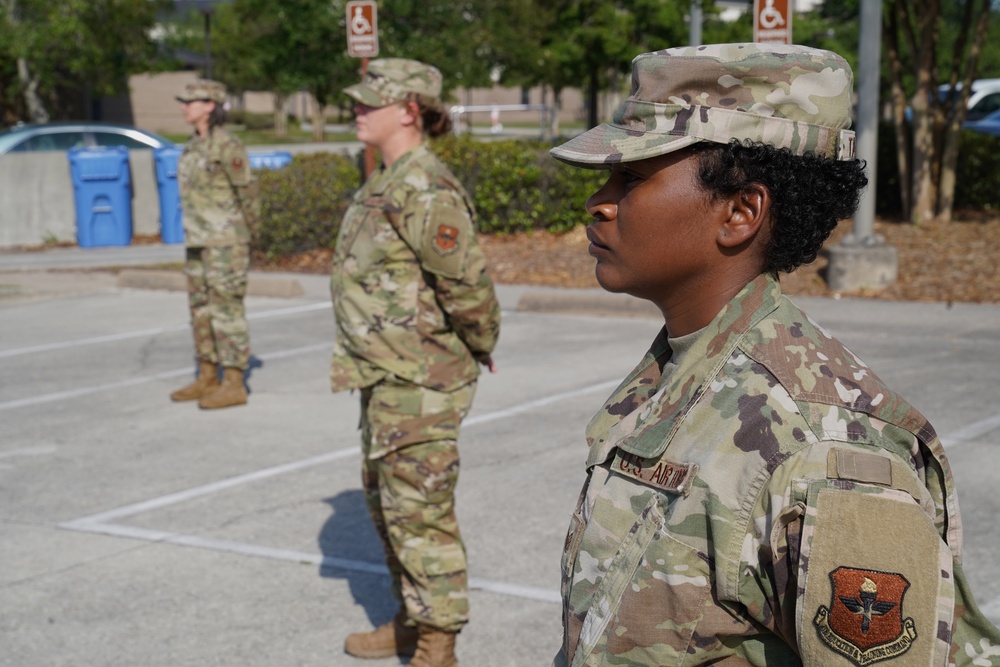 A1C Lynch Memorial Retreat Ceremony