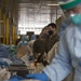 Testing, attention please | Marines conduct COVID testing upon arrival in the Republic of Palau