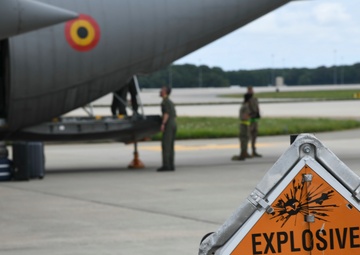 Team Dover supports foreign military sales operation with Belgian air force