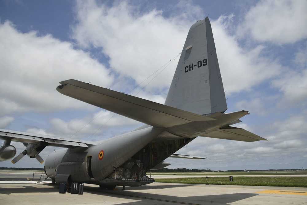 Team Dover supports foreign military sales operation with Belgian air force