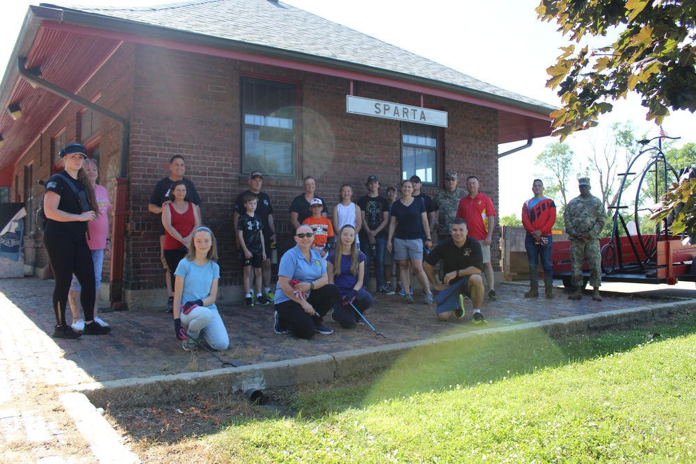 Fort McCoy Sgt. Audie Murphy Club chapter holds first community event
