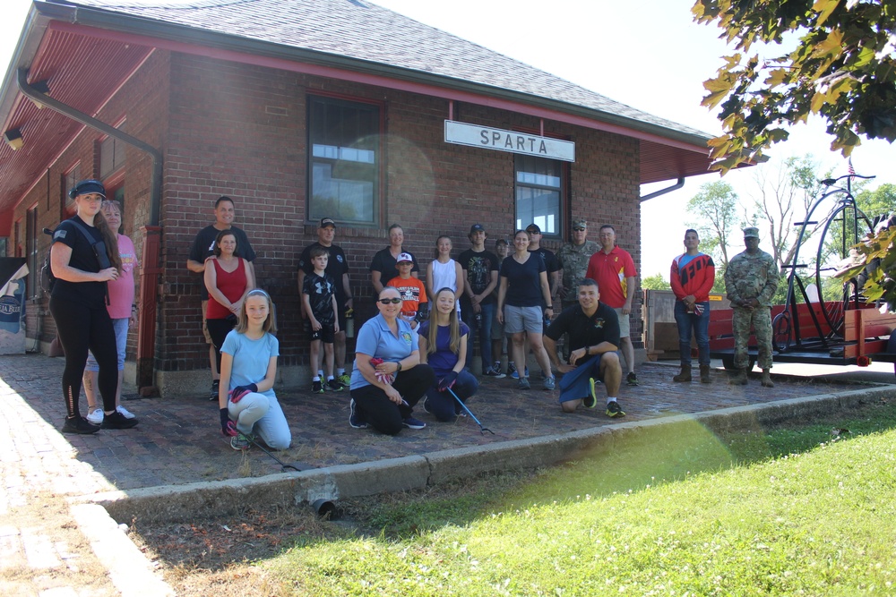 Fort McCoy Sgt. Audie Murphy Club chapter holds first community event