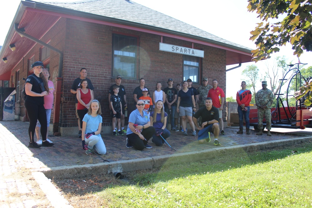Fort McCoy Sgt. Audie Murphy Club chapter holds first community event