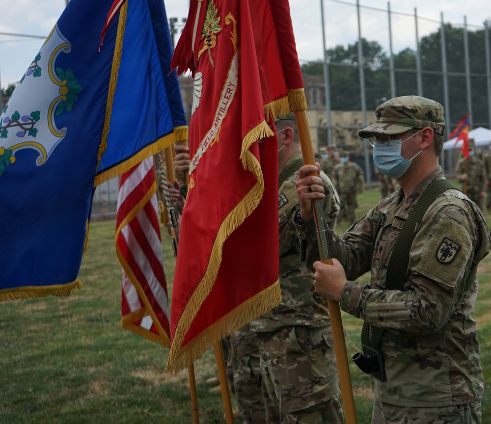 1/109th FA honors Lt. Col. Start during change of command