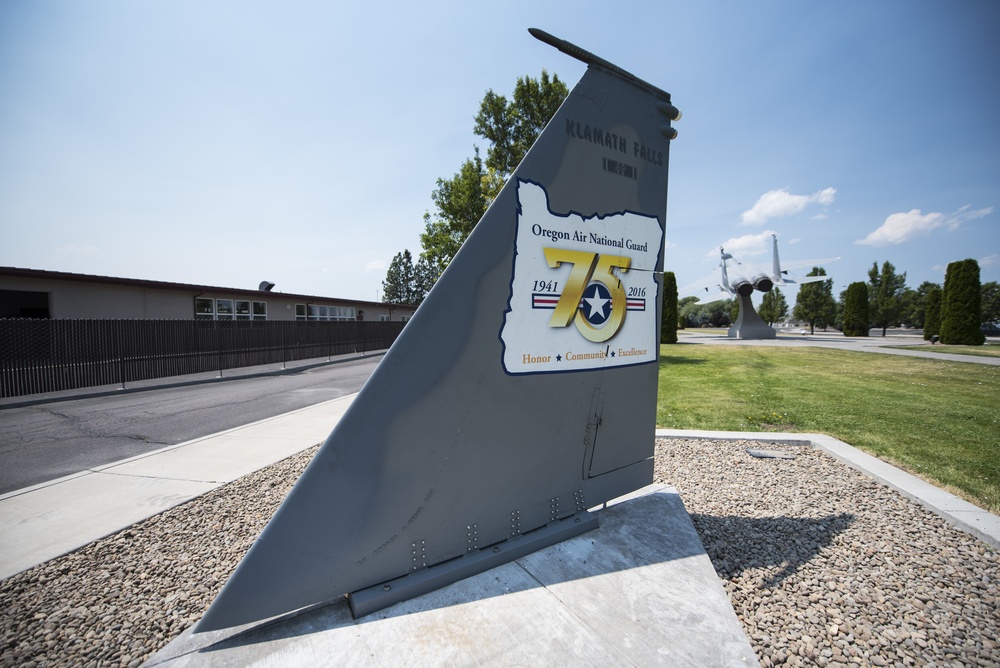 DVIDS News Kingsley Field shows off its heritage with new tail display