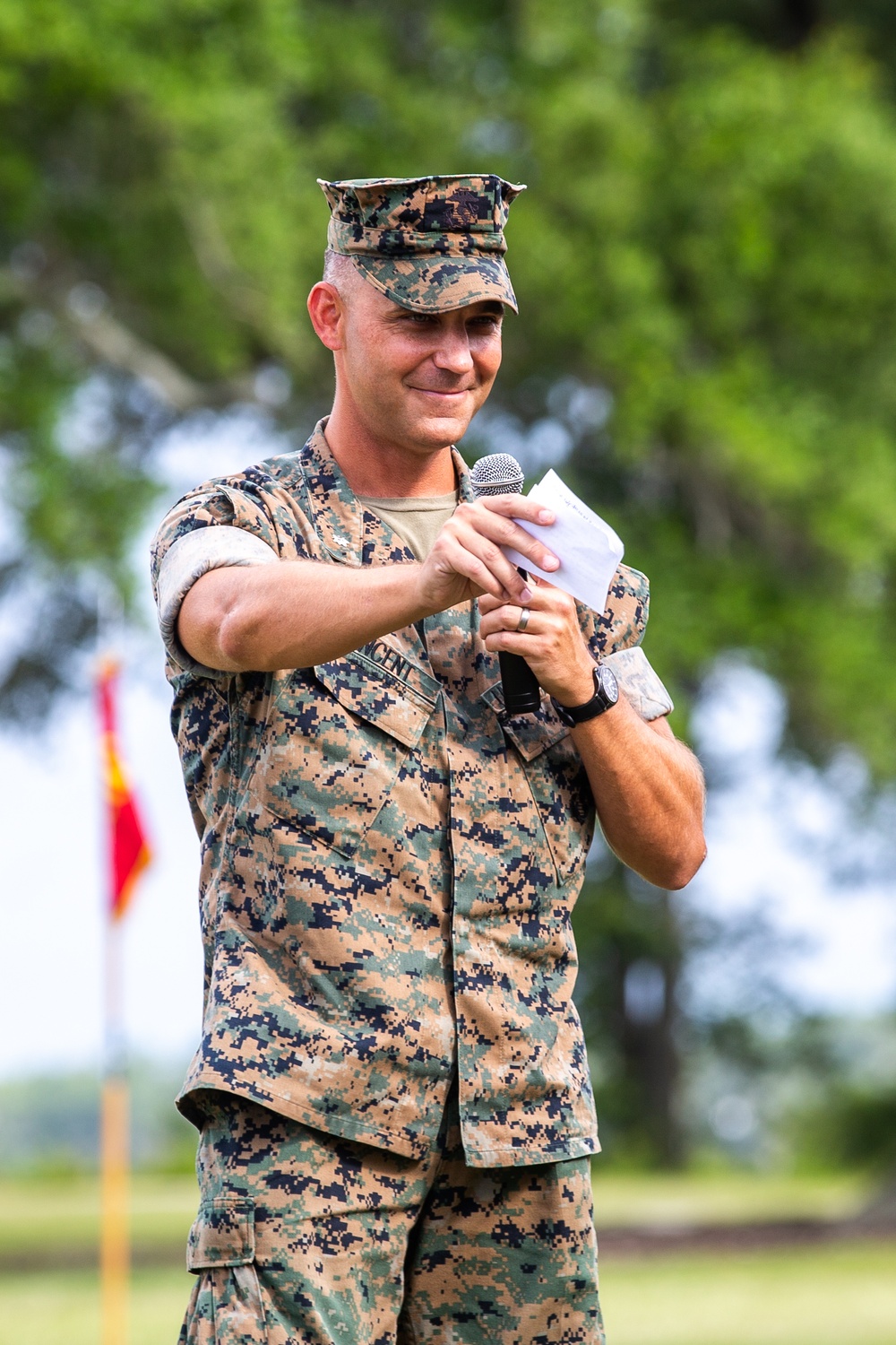 Combat Logistics Battalion 6 Change Of Command Ceremony