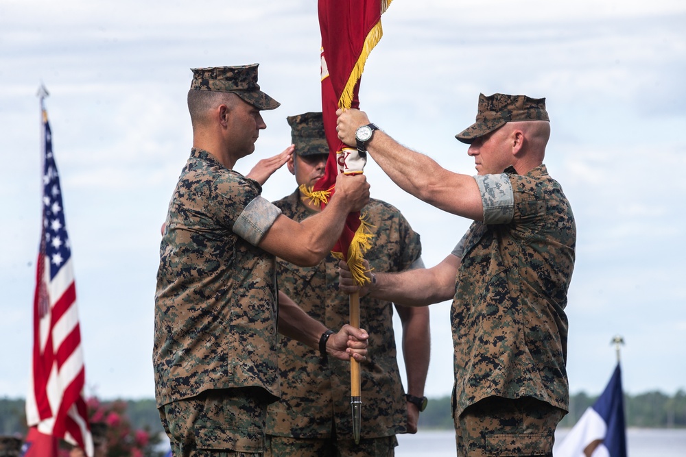 Combat Logistics Battalion 6 Change Of Command Ceremony