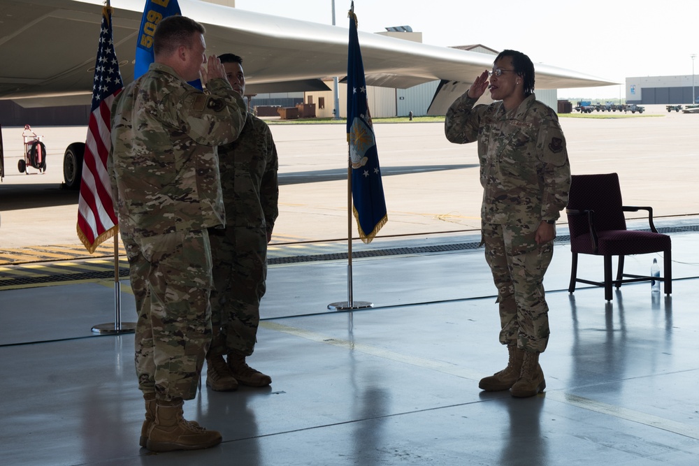 Whiteman AFB hosts 509th Medical Group change of command