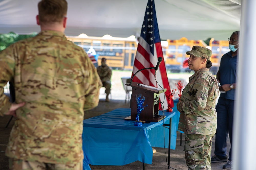 Second Harvest Food Bank Thanks NC Guard for Help During COVID-19