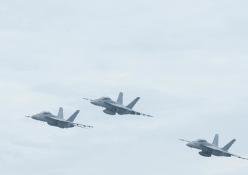 CVW 1 Change of Command