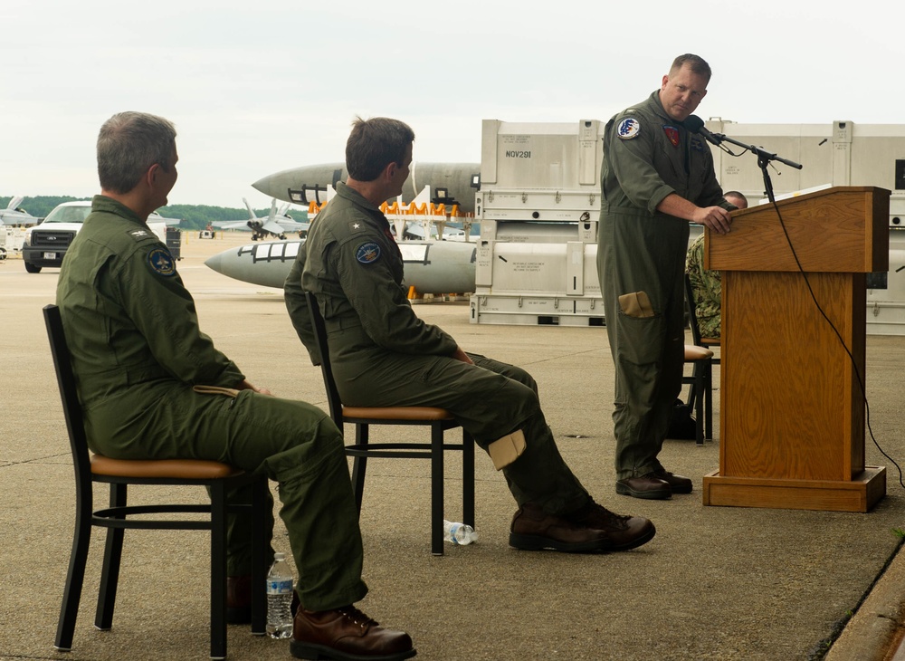 CVW 1 Change of Command