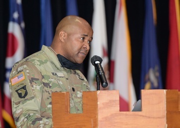 19th Engineer Battalion changes command at indoor ceremony