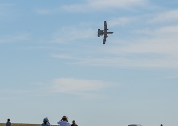 F-35 Demo Team flies for the “Wings over Warren” drive-in air show