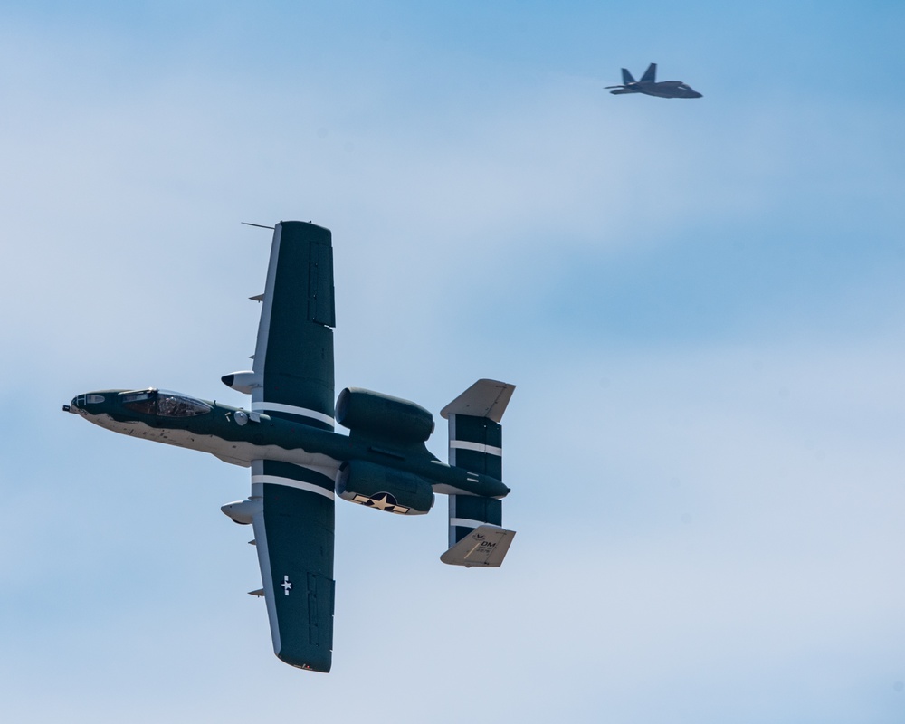 F-35 Demo Team flies for the “Wings over Warren” drive-in air show