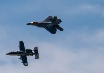 F-35 Demo Team flies for the “Wings over Warren” drive-in air show