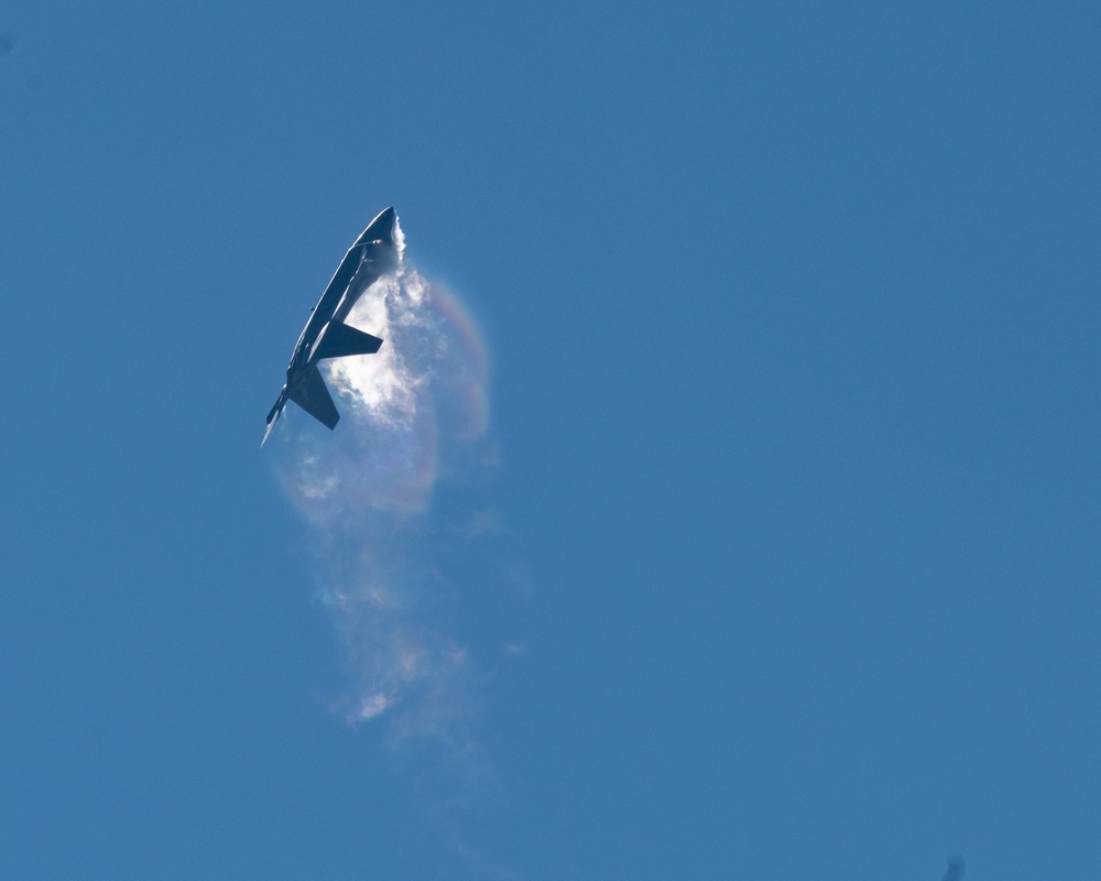 F-35 Demo Team flies for the “Wings over Warren” drive-in air show