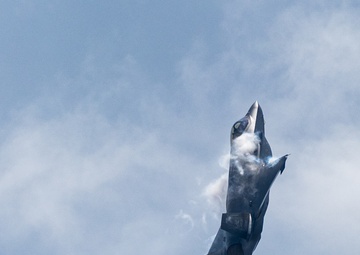 F-35 Demo Team flies for the “Wings over Warren” drive-in air show