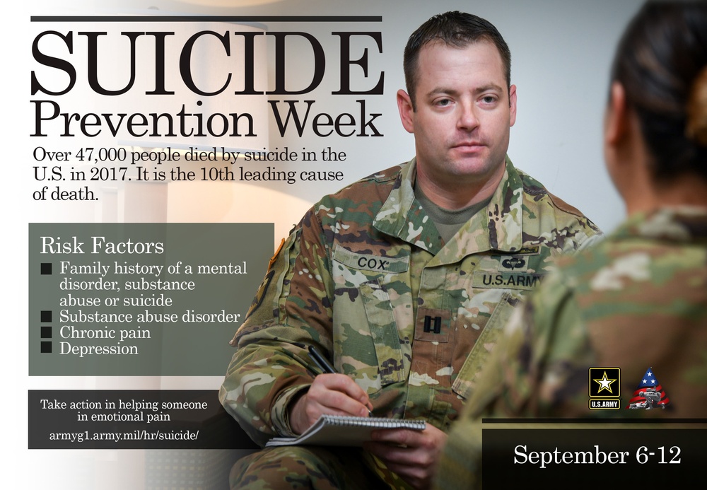 Suicide Prevention Week graphic