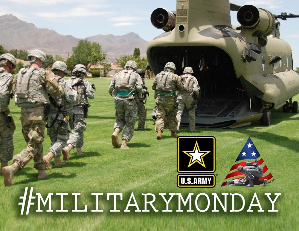 Military Monday graphic