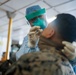 Testing attention please | Marines conduct COVID testing upon arrival in the Republic of Palau