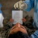 Testing attention please | Marines conduct COVID testing upon arrival in the Republic of Palau
