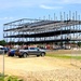 New barracks construction at Fort McCoy