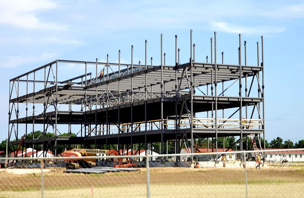 New barracks construction at Fort McCoy