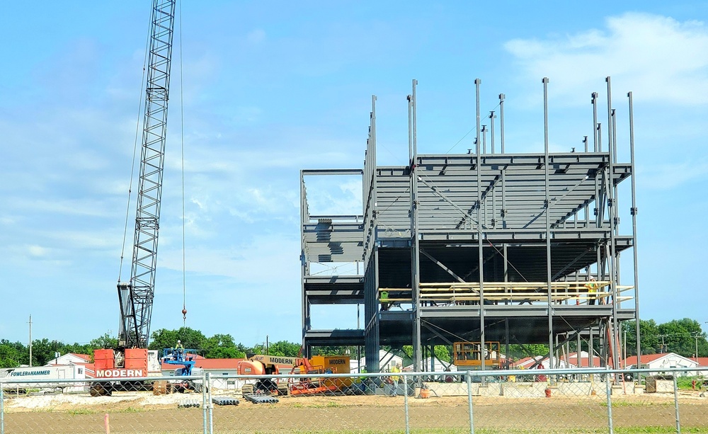 New barracks construction at Fort McCoy