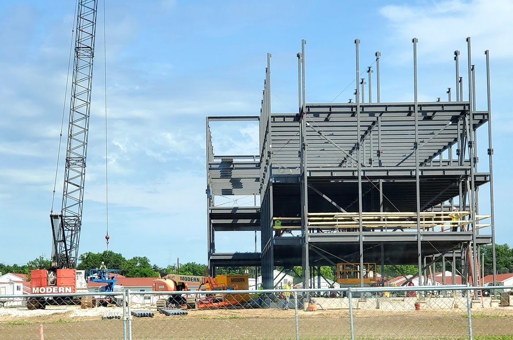 New barracks construction at Fort McCoy