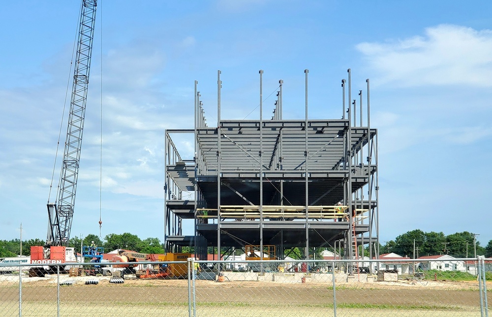 New barracks construction at Fort McCoy