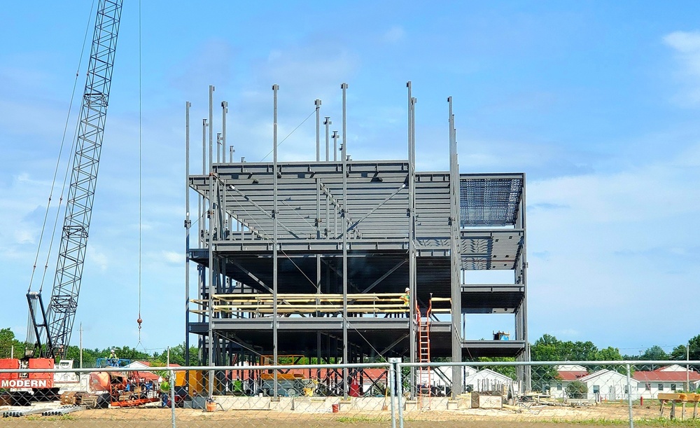 New barracks construction at Fort McCoy