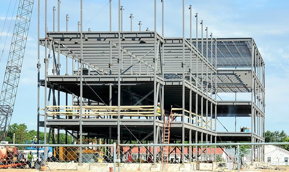 New barracks construction at Fort McCoy