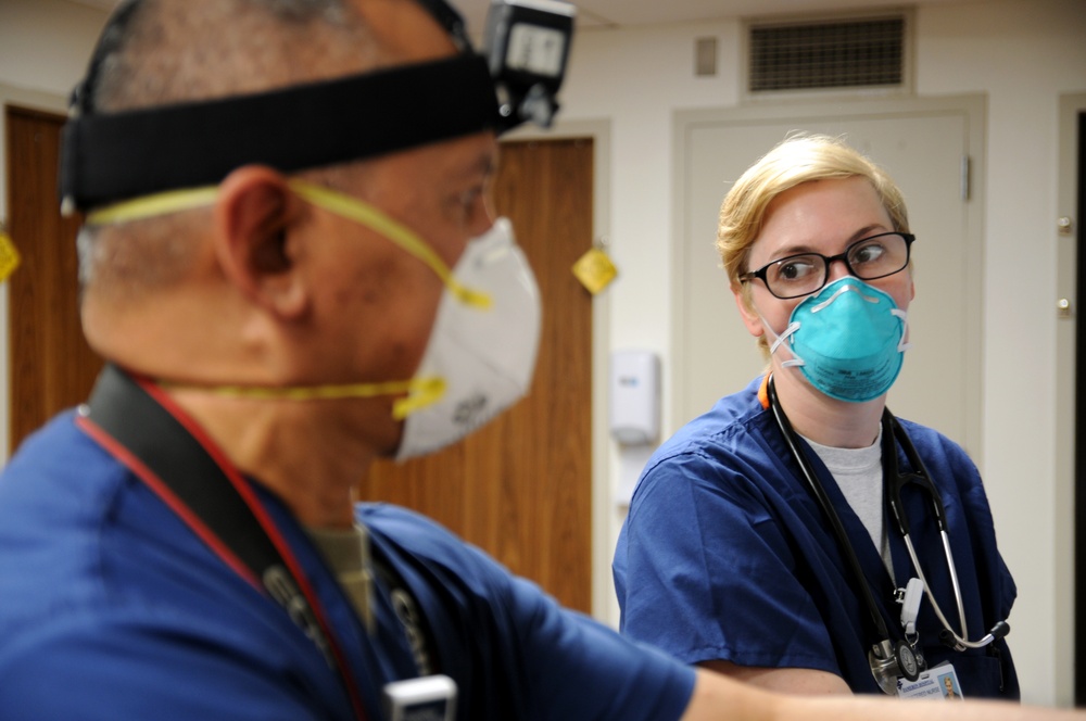 Service members support COVID-19 operations in California hospitals